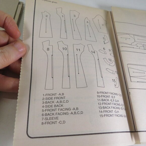 NEW LOOK 6567 Clothing Pattern Dress size 6-16 UNCUT - Picture 7 of 9